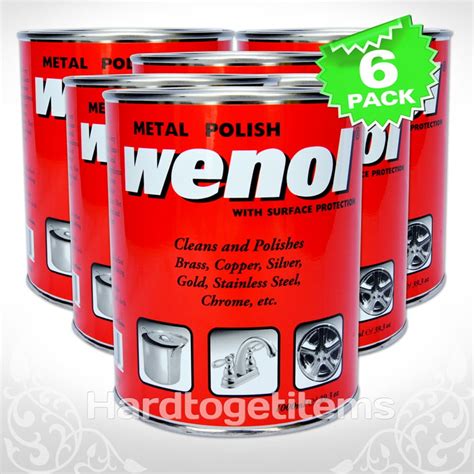 Wenol Metal Cleaner Polish (RED) 